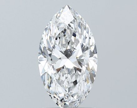 Diamond Natural 1,7Ct D-SI2 Marquise - GIA1557673311 1