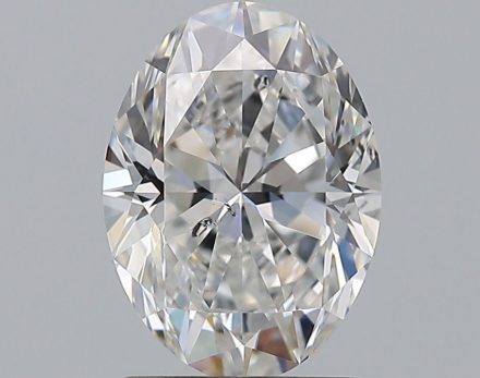 Diamond Natural 1,8Ct E-SI2 Oval - GIA6542253492 1
