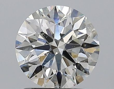 Diamond Natural 1,71Ct I-SI2 Round - GIA7553306055 1