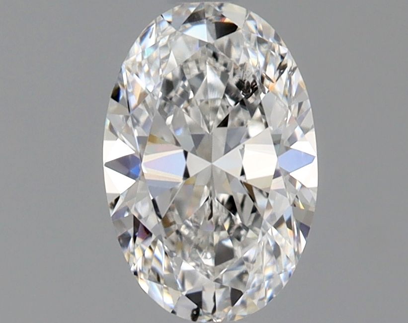 Diamond Natural 0,9Ct E-SI2 Oval - GIA7521379711 1