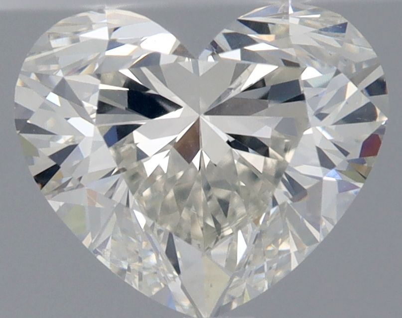 Diamond Natural 0,9Ct I-SI1 Heart - GIA6552554594 1