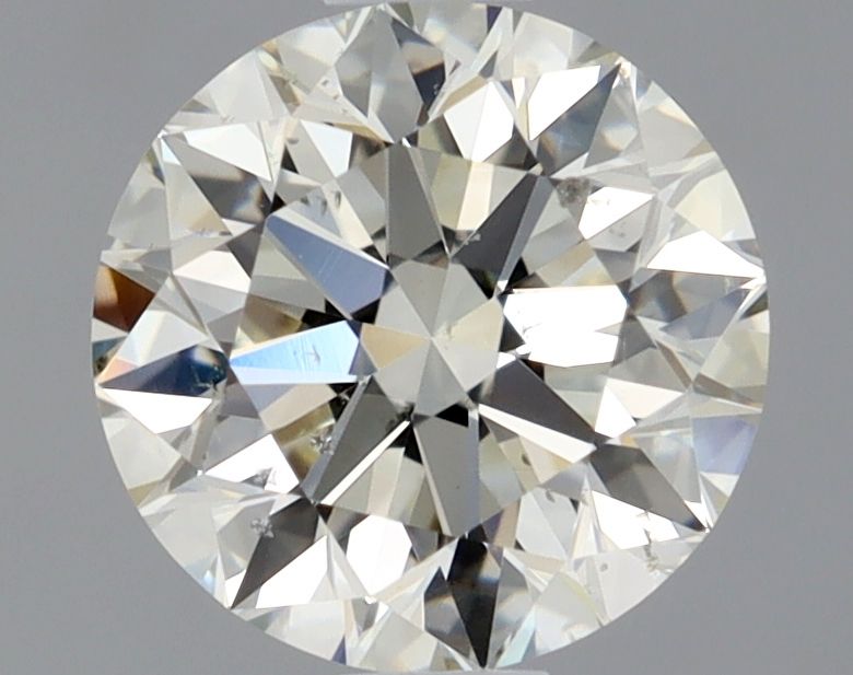 Diamond Natural 0,9Ct K-SI1 Round - GIA6535800412 1