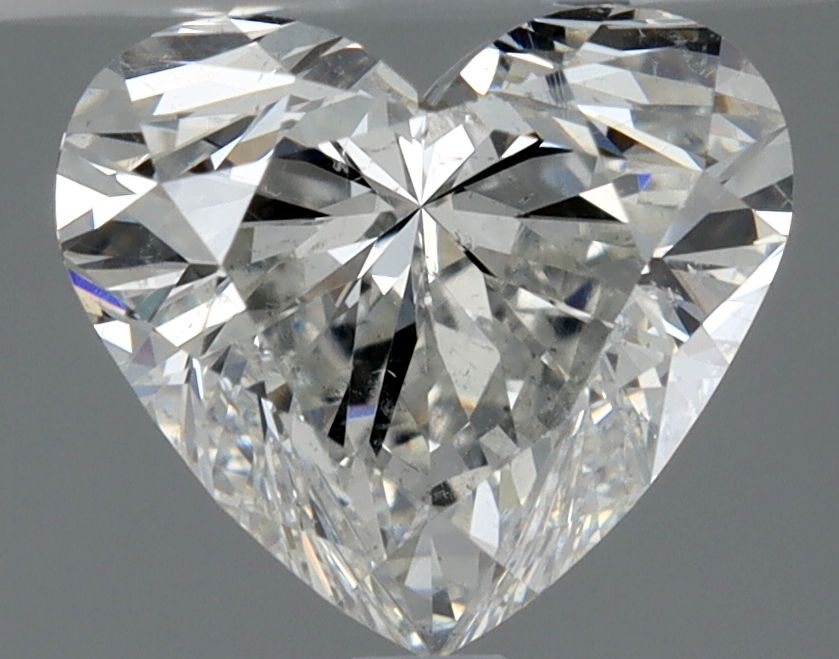 Diamond Natural 1,5Ct H-SI2 Heart - GIA6555690249 1