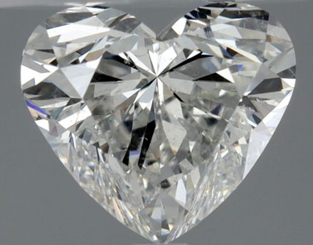 Diamond Natural 1,5Ct H-SI2 Heart - GIA6555690249 1