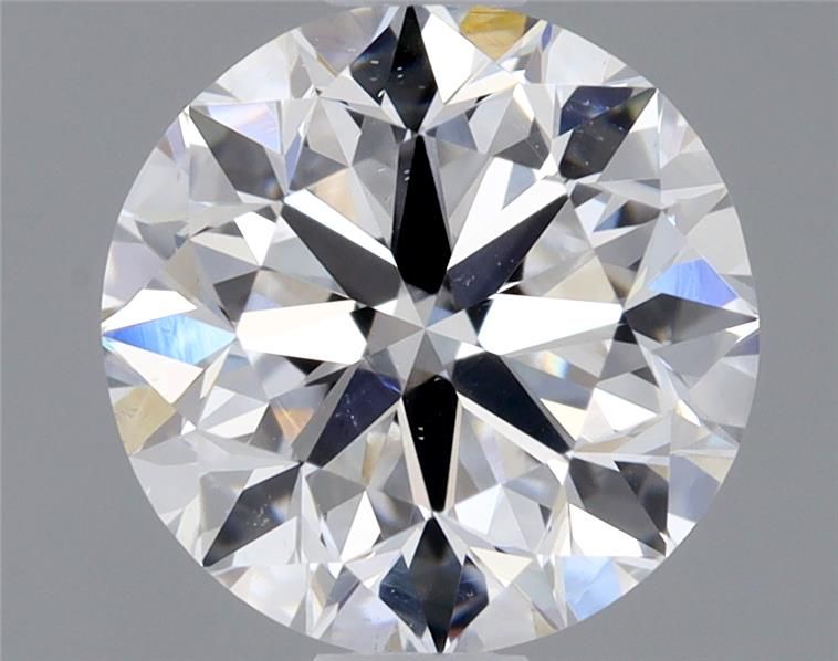 Diamond Natural 0,9Ct D-SI1 Round - GIA7546514991 1
