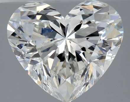 Diamond Natural 1,5Ct H-VS2 Heart - GIA7553588257 1