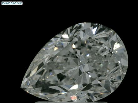 Diamond Natural 1,82Ct E-SI1 Pear - GIA6234200656 1