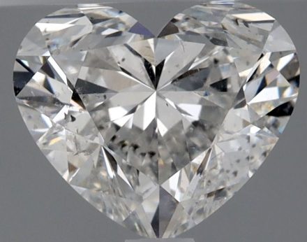 Diamond Natural 1,33Ct F-SI2 Heart - GIA3555550967 1