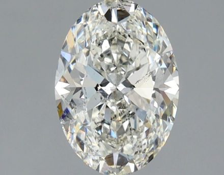 Diamond Natural 1,31Ct I-SI2 Oval - GIA1558459525 1