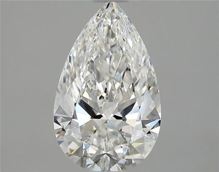 Diamond Natural 1,01Ct F-VS2 Pear - GIA1558685387 1