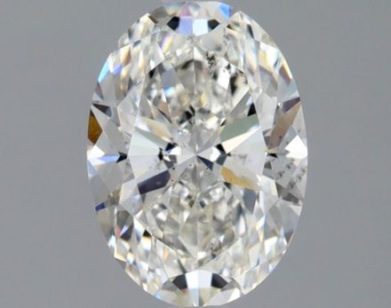 Diamond Natural 1,3Ct H-SI2 Oval - GIA2547875022 1