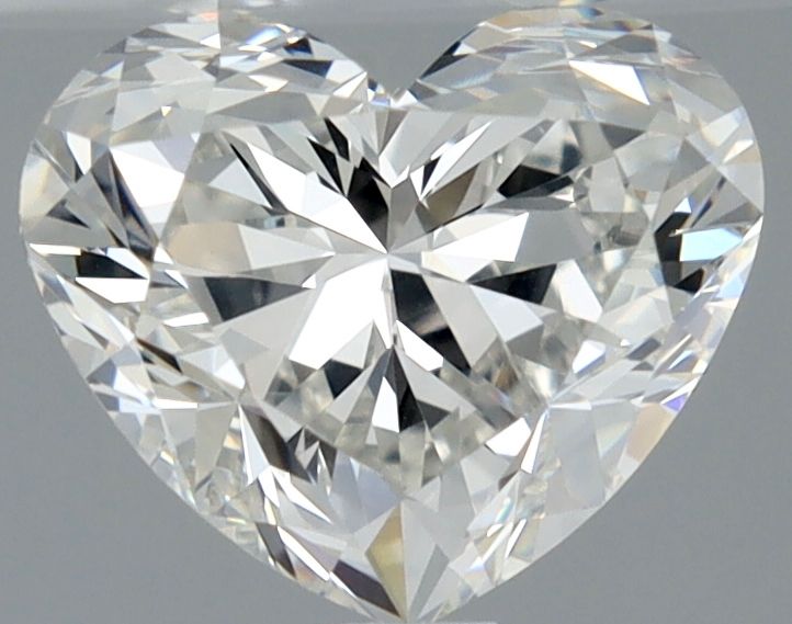 Diamond Natural 1Ct H-SI1 Heart - GIA6551442597 1