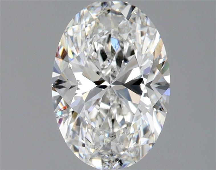 Diamond Natural 0,9Ct G-SI2 Oval - GIA3555029654 1