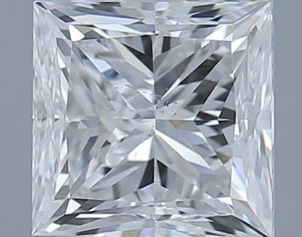 Diamond Natural 1,5Ct F-SI1 Princess - GIA5553424964 1