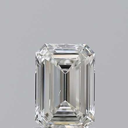 Diamond Natural 1Ct H-VS2 Emerald - GIA6552347056 1