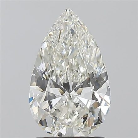 Diamond Natural 1,5Ct I-SI2 Pear - GIA2536998046 1