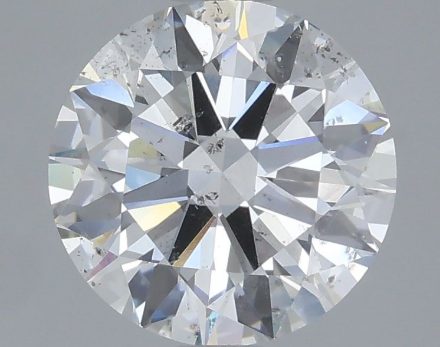 Diamond Natural 1,5Ct D-SI2 Round - GIA5533946052 1