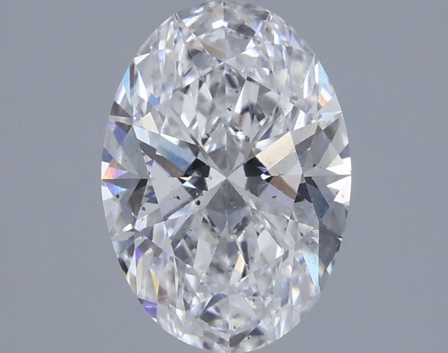 Diamond Natural 1,54Ct F-SI1 Oval - GIA6552620604 1