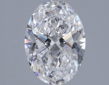 Diamond Natural 1,54Ct F-SI1 Oval - GIA6552620604 1