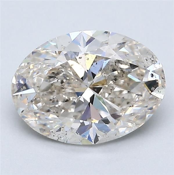 Diamond Natural 1,51Ct J-SI2 Oval - GIA7386394809 1