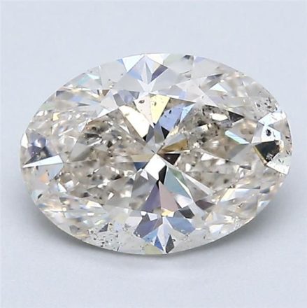 Diamond Natural 1,51Ct J-SI2 Oval - GIA7386394809 1