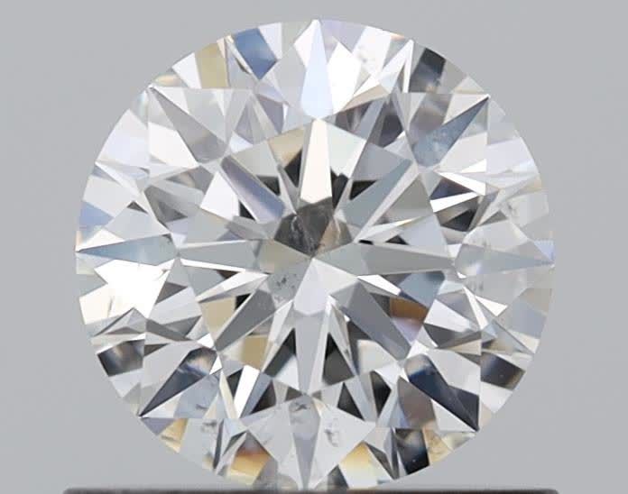 Diamond Natural 0,7Ct G-SI2 Round - GIA6472082875 1