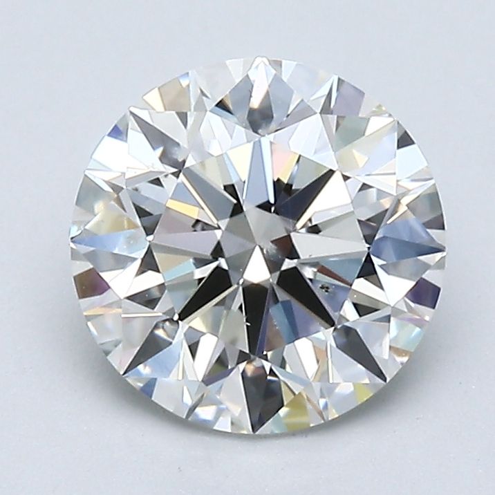 Diamond Natural 1,71Ct H-SI2 Round - GIA2547160829 1