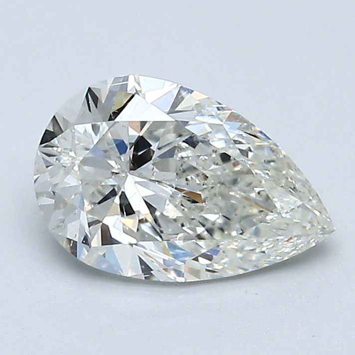 Diamond Natural 1,3Ct J-SI1 Pear - GIA2556666392 1