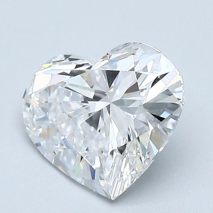 Diamond Natural 1,79Ct D-VS2 Heart - GIA2201532213 1