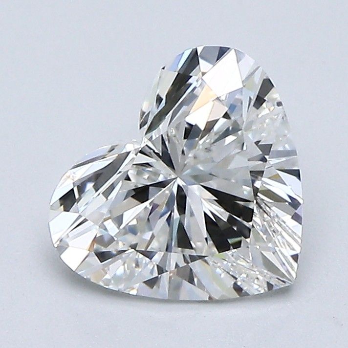 Diamond Natural 1,51Ct G-SI1 Heart - GIA5232493398 1