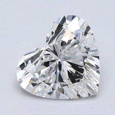 Diamond Natural 1,51Ct G-SI1 Heart - GIA5232493398 1