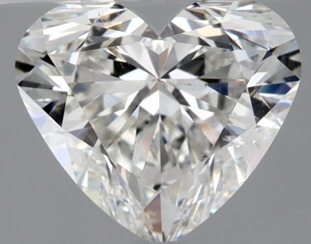Diamond Natural 1,31Ct G-SI2 Heart - GIA6555326442 1