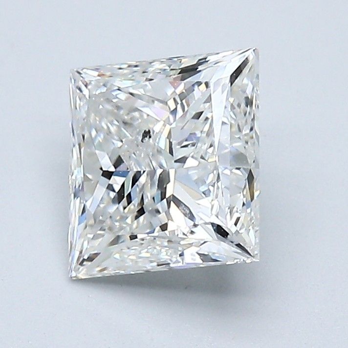 Diamond Natural 1,75Ct G-SI2 Princess - GIA6442050298 1