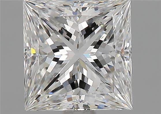 Diamond Natural 1,61Ct E-SI1 Princess - GIA2155347704 1