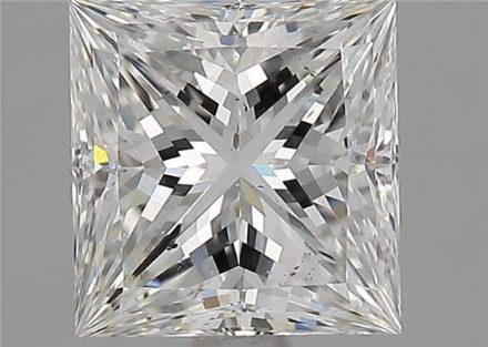 Diamond Natural 1,61Ct E-SI1 Princess - GIA2155347704 1
