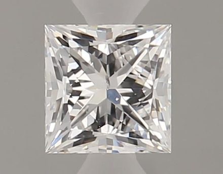 Diamond Natural 0,32Ct E-SI2 Princess - GIA6545131563 1