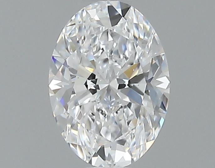 Diamond Natural 0,53Ct D-SI1 Oval - GIA7516160858 1