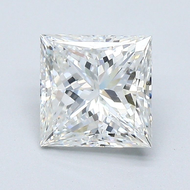 Diamond Natural 1,51Ct G-SI1 Princess - GIA2476305139 1