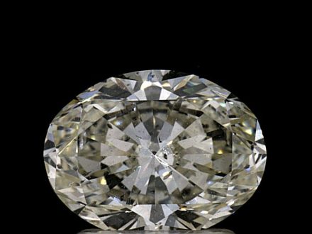 Diamond Natural 1,7Ct L-SI2 Oval - GIA6372501760 1