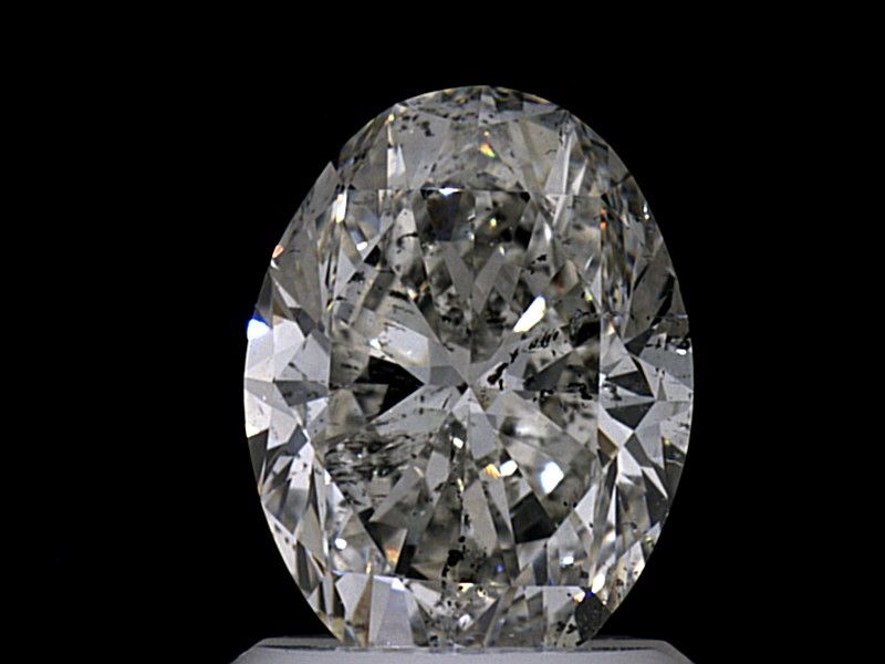 Diamond Natural 1,51Ct I-SI2 Oval - GIA6401280900 1