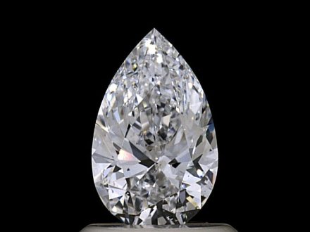 Diamond Natural 1Ct D-SI1 Pear - GIA2417619636 1