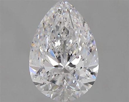 Diamond Natural 1,5Ct D-SI2 Pear - GIA5423856366 1