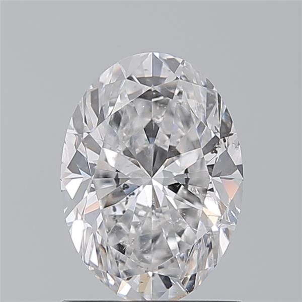 Diamond Natural 1,3Ct D-SI2 Oval - GIA6552257394 1