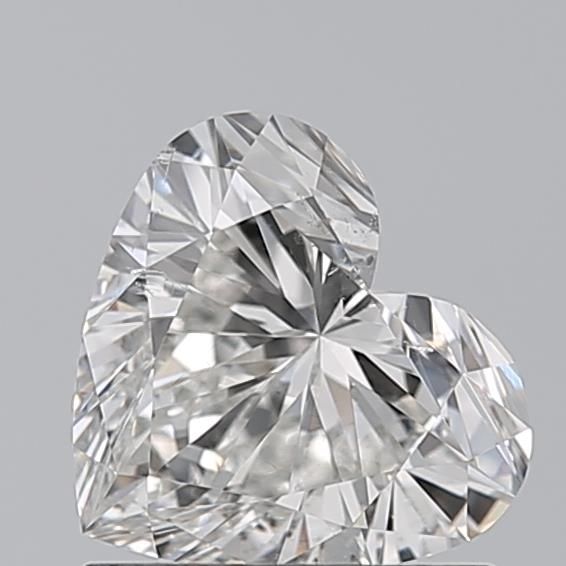 Diamond Natural 1,01Ct H-SI1 Heart - GIA7558582279 1