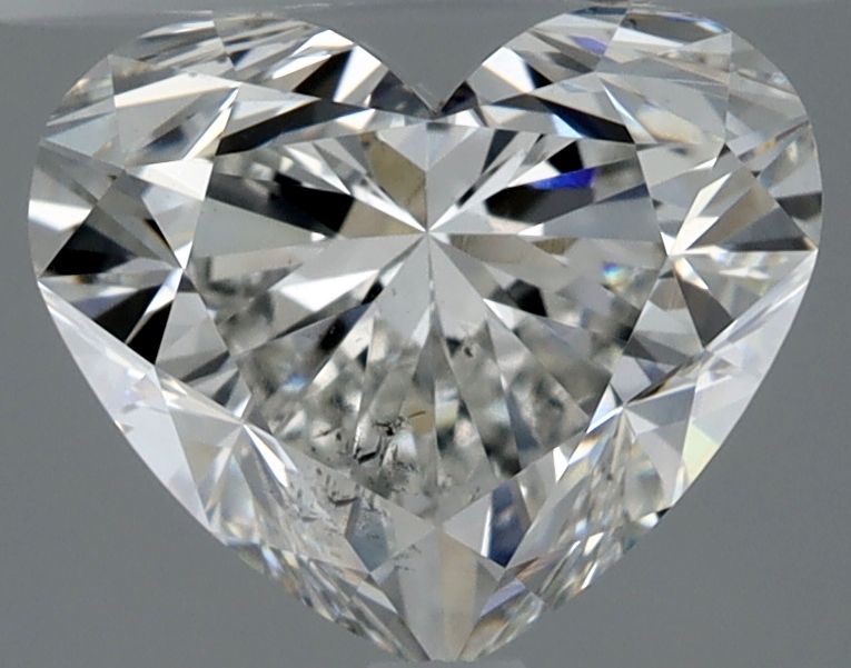 Diamond Natural 1,7Ct G-SI2 Heart - GIA2554653717 1