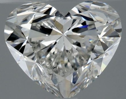 Diamond Natural 1,7Ct G-SI2 Heart - GIA2554653717 1