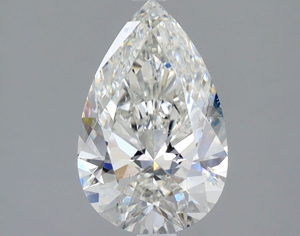 Diamond Natural 1,52Ct G-SI2 Pear - GIA7541730358 1