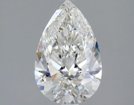 Diamond Natural 1,52Ct G-SI2 Pear - GIA7541730358 1