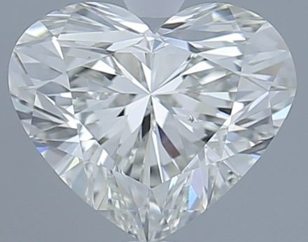 Diamond Natural 1,51Ct J-SI1 Heart - GIA7556434354 1