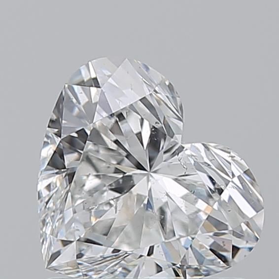Diamond Natural 1,01Ct F-SI1 Heart - GIA6531734056 1